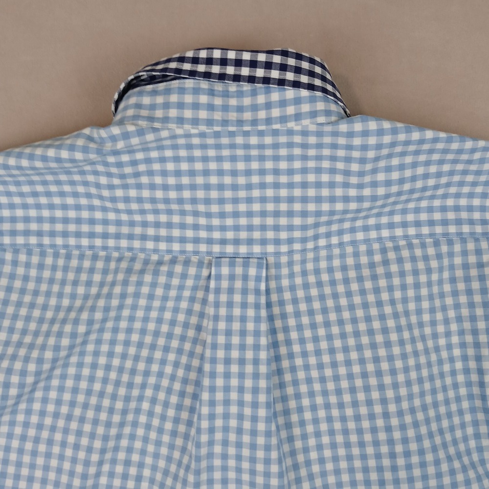 Vineyard Vines Small Mens Shirt Button Down Long Sleeve Slim Whale Has Defect - Picture 13 of 14